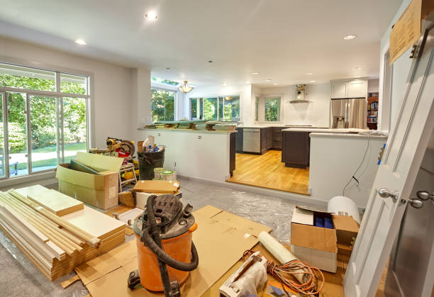 Professional Kitchen Island Installation technician working in Cherry Hill, NJ